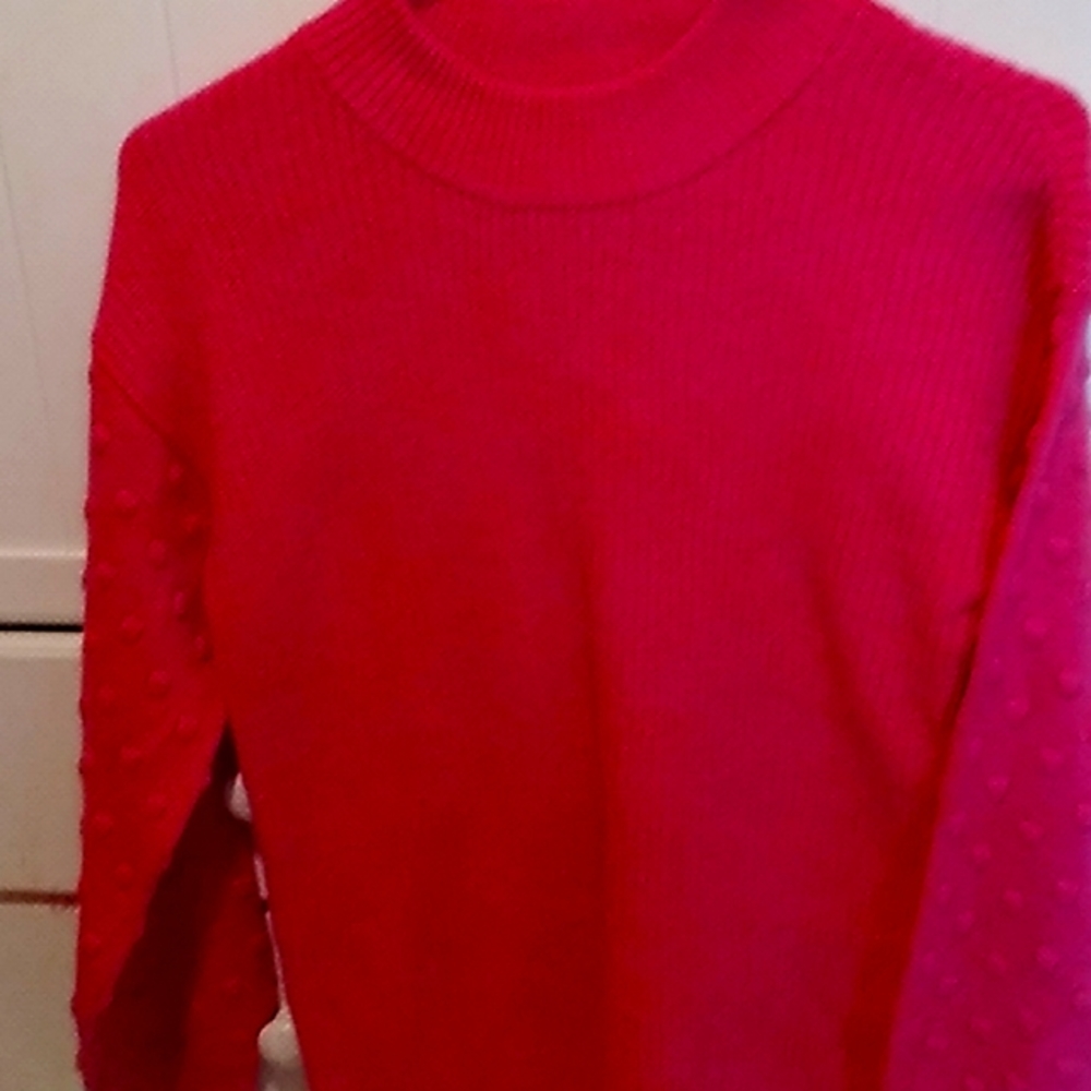 Pink Turtle neck